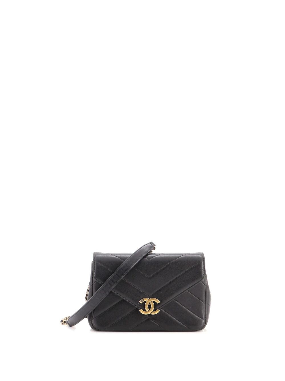 Chanel Coco Envelope Flap Bag Chevron #312357C28B